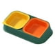 thumbnail image 1 of Tazón Para Mascotas Comedero Para Alimentos Y Agua Con Soporte Desmontable Para Suministros Para Mascotas Gatos Verde, 1 of 5