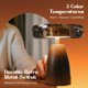 thumbnail image 3 of Lámpara de mesa SEHNLICH 23 cm madera y vidrio, 3 temperaturas de color, 3 of 8