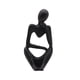 thumbnail image 5 of Pensador Escultura Estatuilla Estatuas Para El Hogar Estantería Moderna Decoración Negro Derecha, 5 of 5