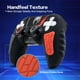 thumbnail image 2 of Funda para mando de PS5, funda de silicona antideslizante compatible con el mando de PS5, con tapones para el pulgar, protectores para el joystick y pegatina envolvente (2 packs)-Negro, 2 of 8