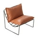 thumbnail image 4 of Mini Silla De Casa De Muñecas 1/6 Modelo Sillón De Aleación Para Niños Juego De Simulación Marrón Claro, 4 of 4