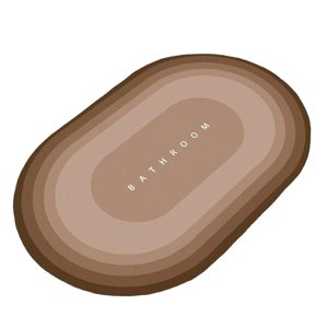 Magideal - Alfombrilla De De 15,7X23,6 "", Alfombrilla De Puerta De Secado , Alfombrilla Antideslizante Superabsorbente, Alfombrilla De De Material Tierra , Camello