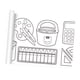 thumbnail image 2 of Pósteres Para Colorear, Regalo De Cumplea?os, Rollo De Papel Artístico DIY, Adhesivo Para El Hogar, útiles Escolares De Dibujo, 2 of 5