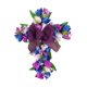 thumbnail image 2 of Artificial Tulip Flower Wreath Garland Hanger Corona De Pascua Puerta De La Frontera Purple Arco Púrpura, 2 of 5
