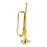 Bothyi - Señal De Trompeta Instrumento Musical Retro Scout Bugle Para La Escuela De Principiantes De Banda