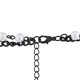 thumbnail image 4 of Collar Lux Accessories Cruz Perlas Sintéticas Negro, 4 of 4