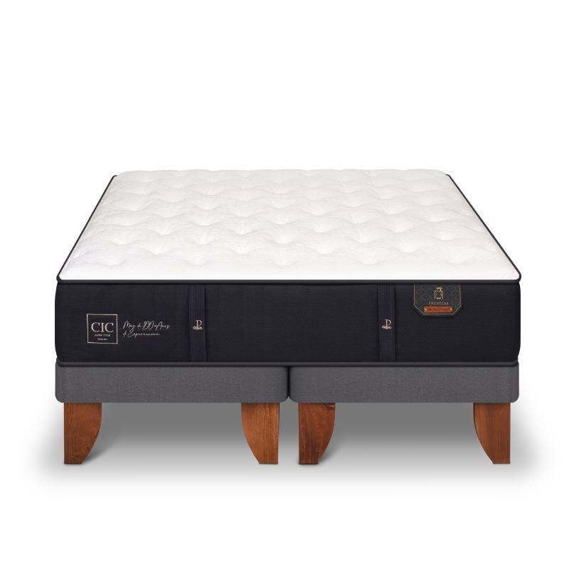 Cic - Cama Europea Premium 2 Plaza Base Dividida