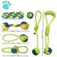 thumbnail image 2 of 7pc/set Dog Rope Toys, Puppy Chew Teething Rope Toys Durable Cotton Dog Toys, 2 of 4