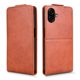 thumbnail image 1 of Funda tipo folio para Samsung galaxy A07 con soporte magnético y protección para la cámara Marrón, 1 of 6