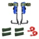thumbnail image 5 of Juego De Púas Para Trepar árboles, Cordón Ajustable De Seguridad, Cinturón De Rescate, 1 Par, 5 of 5