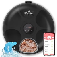 Dispensador Automático De Comida Para Gatos Ipettie Donuts Frost Wifi 6 Meal