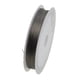 thumbnail image 1 of 1 rollo de 50 metros de alambre de acero con cola de tigre rebordear alambre de 0,38 mm de plata, 1 of 5