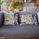 thumbnail image 3 of Cojín decorativo Plutus Brands Blue Plutus Mountain Flower Floral, 3 of 9