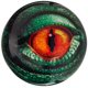 thumbnail image 1 of Bola de Bolos Brunswick 2,7 kg Verde/Negro Glow Viz‑A, 1 of 1