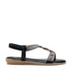 thumbnail image 1 of Sandalia Plana Negro Casual Js56 Mujer, 1 of 3