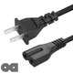 thumbnail image 1 of Cable de alimentación LORDTRONICS de 2 clavijas polarizado de 1,5 m para Vizio TV, 1 of 7