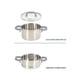 thumbnail image 3 of Horno holandés Oster Beauford de acero inoxidable de 3 litros con set de vaporera, 3 of 8