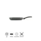 thumbnail image 1 of Sarten Tipo Grill 28cm Forjado Ceramica Antiadherente 1 Pieza aluminio, 1 Un, 1 of 4