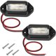 thumbnail image 1 of ecocstm 2 PCS White LED License Plate Lights, 6SMD Waterproof, 1 of 3