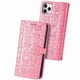 thumbnail image 3 of Funda Cartera FOXDOCK para iPhone 11 ProMax , Flip PU con Relieve de Gatos y Perros, Tarjetero y Soporte, 3 of 6