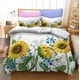 thumbnail image 1 of Sunflower Flowers Gift 0 BP0 Quilt Duvet Cover Set Bed Linen Doona Cover3-Piece Bedding Set, 1 of 5