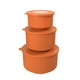 thumbnail image 2 of Juego 3 Potes Contenedores Plástico Mate, 2 of 2