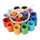 thumbnail image 3 of de en tazas Juguete Montessori Juguetes sensoriales preescolares Clasificador Entrenamiento Pensamiento lógico Motor fino para 3 4, 3 of 5