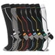 thumbnail image 1 of Calcetines de compresión hello momoya, hasta la rodilla, 8 pares para mujeres y hombres, 1 of 7