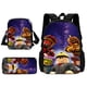 thumbnail image 1 of 3 pcs set Virtual World Child School Backpack With Shoulder Bag Pencil Bags School Bags for Boys Girls Best Gift, 1 of 3
