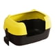 thumbnail image 4 of Caja De Arena Para Mascotas Con Parte Superior Abierta Y Lados Altos Para Gatos Peque?os Y Grandes, De Color Amarillo Y Negro, 4 of 5