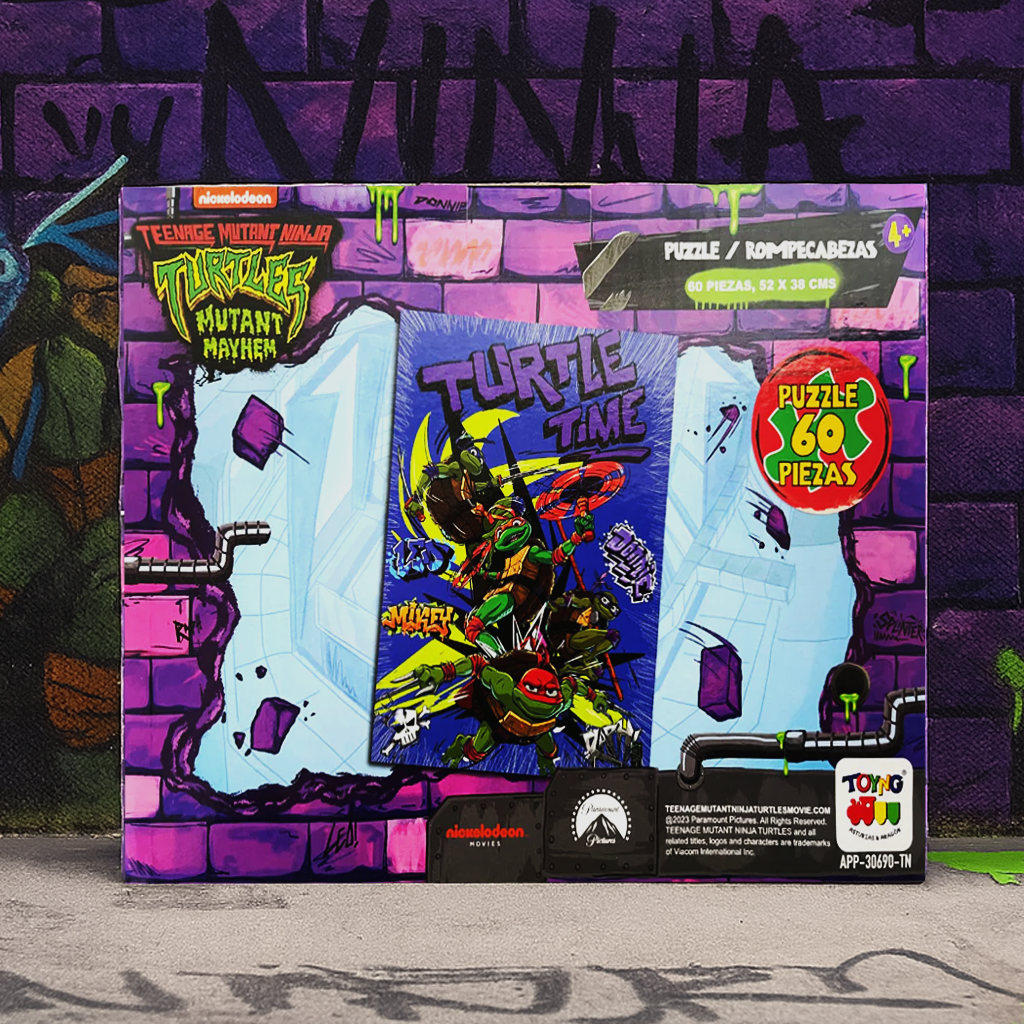 Toyng - Puzzle 60 Piezas - Tortugas Ninjas