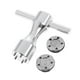 thumbnail image 3 of Pesos Personalizados De Golf De 2 Piezas + Llave Para Putters Scotty Cameron 20G Silver, 3 of 3