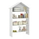 thumbnail image 1 of Repisa Madera Blanca Tipo Casa, 1 of 3