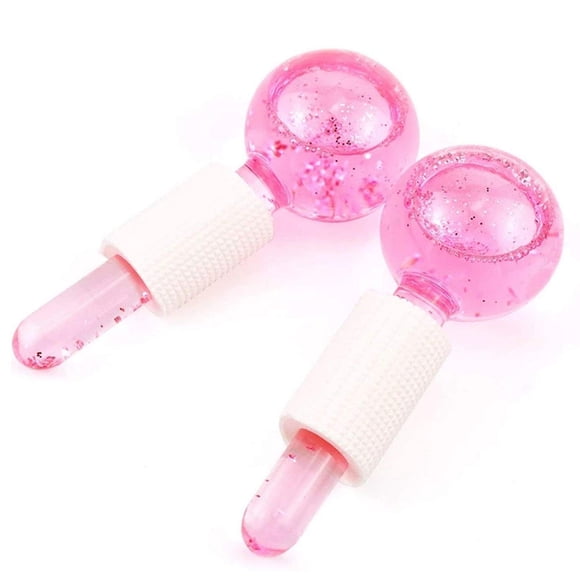 Hockey Sobre Hielo De Gran Belleza,Enfriamiento Facial Rosado