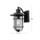 thumbnail image 3 of Lámpara de pared negra Light Fixture Globe Electric vintage de 1 luz, 3 of 7