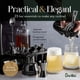 thumbnail image 4 of Kit Bartender Barillio de acero inoxidable negro, 23 unidades, con soporte, 4 of 7