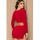 thumbnail image 4 of Minivestido con Anillo de Metal y Detalle Recortado, 4 of 5
