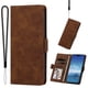 thumbnail image 3 of Funda Billetera Delgada para Xiaomi Redmi Note 9 Pro Max con Ranuras y Soporte Marrón, 3 of 6