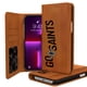 thumbnail image 1 of Funda Keyscaper para iPhone New Orleans Saints color marrón, 1 of 1