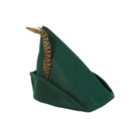 Gorro Robin Hood de fieltro Beistle para disfraces, multicolor