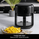 thumbnail image 3 of Freidora de Aire Air Fryer Crystal 4L vidrio EasyWays, 3 of 7