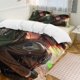 thumbnail image 1 of Attack on Titan Anime Home Bed 3-piece Set Classic Japanese Anime Polyester Wash Student Dormitory Set, 1 of 5