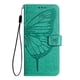 thumbnail image 2 of Funda cartera mariposa para Samsung Galaxy A26 5G con soporte y ranuras para tarjetas Verde, 2 of 5