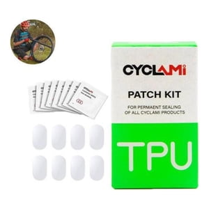 Ezn - Kit 8 Parches Compatibles Con Camara Tubolito Bicicleta