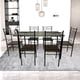 thumbnail image 2 of Juego de comedor 6P Verona Negro 74x80x140 cm, 2 of 5