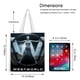 thumbnail image 5 of Westworld Bolso de tela con estampado de lienzo para mujer, bolsa de compras reutilizable y estética, con cremallera interior, regalo para mujer,40*45cm., 5 of 6
