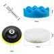 thumbnail image 2 of Kit de almohadillas de pulido OCR, 10 unidades, esponja y lana de 10 cm con adaptador, 2 of 6