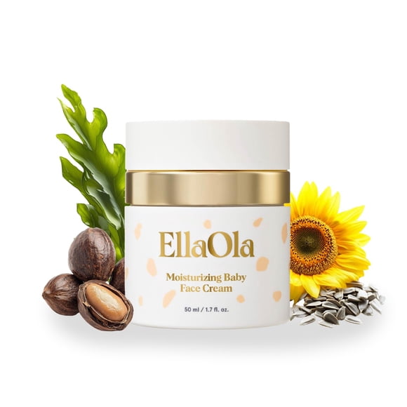 Crema facial para bebés ELLAOLA 96 horas de hidratación profunda, 50 ml