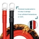 thumbnail image 4 of Cable de batería QIATOL 4 AWG 30 cm terminal de anillo 3/8" – paquete de 4, 4 of 8