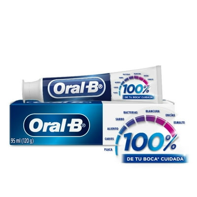 Pasta De Dientes 100% 95 Ml Oral-B